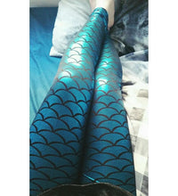 Mermaid Leggings (Ocean Blue)