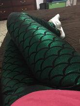 Mermaid Leggings (Mermaid Green)