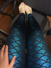 Mermaid Leggings (Ocean Blue)