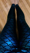 Mermaid Leggings (Egyptian Blue)
