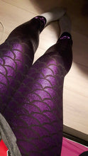 Mermaid Leggings (Deep Purple)